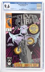 SILVER SURFER VOL. 3 #50 JUNE 1991 CGC 9.6 NM+.