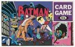 BATMAN CARD GAME IN FACTORY-SEALED BOX BY IDEAL.