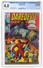 DAREDEVIL #71 DECEMBER 1970 CGC 4.0 VG.