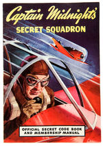 “CAPTAIN MIDNIGHT SECRET SQUADRON” FIRST MANUAL AND DECODER COMPLETE IN 1941 MAILER.