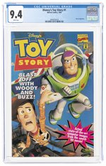 DISNEY'S TOY STORY #1 1995 CGC 9.4 NM.