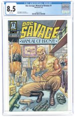 DOC SAVAGE: MANUAL OF BRONZE #1 AUGUST 1992 CGC 8.5 VF+.