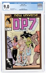 D.P. 7#1 NOVEMBER 1986 CGC 9.0 VF/NM (FIRST D.P.7).