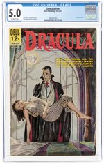 DRACULA #NN OCTOBER-DECEMBER 1962 CGC 5.0 VG/FINE.