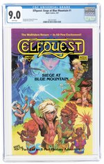 ELFQUEST: SIEGE AT BLUE MOUNTAIN #1 MARCH 1987 CGC 9.0 VF/NM.