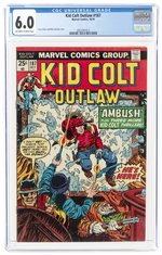 KID COLT OUTLAW #187 OCTOBER 1974 CGC 6.0 FINE.