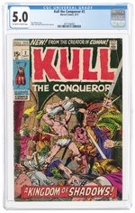 KULL THE CONQUEROR #2 SEPTEMBER 1971 CGC 5.0 VG/FINE.