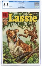 LASSIE #28 MAY-JUNE 1956 CGC 6.5 FINE +.