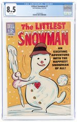 LITTLEST SNOWMAN #1 DECEMBER 1963-JANUARY 1964 CGC 8.5 VF+.