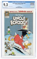 WALT DISNEY'S UNCLE SCROOGE #250 JANUARY 1991 CGC 9.2 NM-.