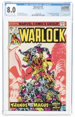 WARLOCK #10 DECEMBER 1975 CGC 8.0 VF.