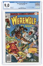 WEREWOLF BY NIGHT #43 MARCH 1977 CGC 9.0 VF/NM.