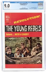 YOUNG REBELS #1 JANUARY 1971 CGC 9.0 VF/NM.