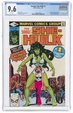 SAVAGE SHE-HULK #1 FEBRUARY 1980 CGC 9.6 NM+ (FIRST SHE-HULK).