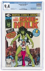 SAVAGE SHE-HULK #1 FEBRUARY 1980 CGC 9.4 NM (FIRST SHE-HULK).