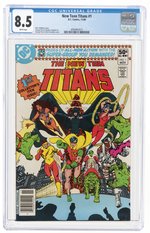 NEW TEEN TITANS #1 NOVEMBER 1980 CGC 8.5 VF+.