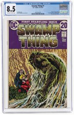 SWAMP THING #1 OCTOBER-NOVEMBER 1972 CGC 8.5 VF+ (FIRST ALEC HOLLAND).