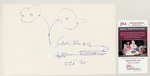 DESMOND TUTU INSCRIBED & SIGNED SKETCH.