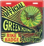 GREEN HORNET BIKE BADGE BURRY'S COOKIES PREMIUM.