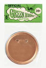 OFFICIAL GREEN HORNET AGENT LARGE 4" BUTTON IN BAG.