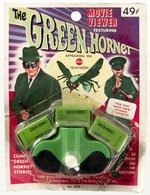 GREEN HORNET MOVIE VIEWER ON BLISTER CARD.