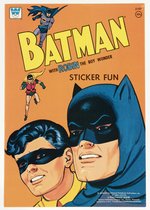 BATMAN STICKER FUN BOOK.