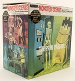 AURORA MONSTER SCENES THE PAIN PARLOR MODEL KIT IN OPEN BOX.