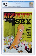 BIZARRE SEX #1 MAY 1972 CGC 9.2 NM- UNDERGROUND COMIC.