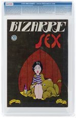 BIZARRE SEX #3 1973 CGC 9.0 VF/NM UNDERGROUND COMIC.