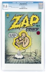 ZAP COMIX #0 1969 CGC 9.6 NM+ (THIRD PRINTING).