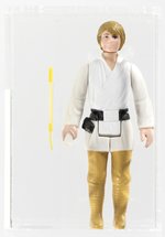 STAR WARS (1977) - LOOSE ACTION FIGURE LUKE SKYWALKER AFA 80+ NM (BROWN HAIR/DARK PANTS).