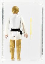 STAR WARS (1977) - LOOSE ACTION FIGURE LUKE SKYWALKER AFA 80+ NM (BROWN HAIR/DARK PANTS).