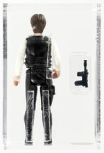 STAR WARS (1977) - LOOSE ACTION FIGURE/HK HAN SOLO AFA 85+ NM+ (LARGE HEAD).