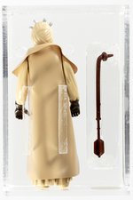 STAR WARS (1977) - LOOSE ACTION FIGURE/HK SAND PEOPLE (TUSKEN RAIDER) AFA 85+ NM+ (DARK BROWN PAINT).