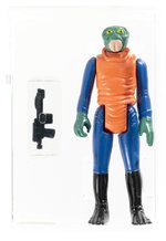 STAR WARS (1978) - LOOSE ACTION FIGURE WALRUS MAN AFA 85+ NM+ (LIGHT GREEN/PINK TUSK).