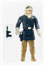 STAR WARS: THE EMPIRE STRIKES BACK (1980) - LOOSE ACTION FIGURE HAN SOLO (HOTH OUTFIT) AFA 85 NM+ (DARK TAN PANTS).