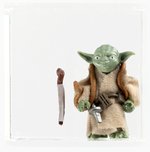 STAR WARS: THE EMPIRE STRIKES BACK (1980) - LOOSE ACTION FIGURE/HK YODA AFA 85 NM+ (BROWN SNAKE/LIGHT GREEN SKIN).