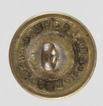 COLD WATER ARMY 1840S TEMPERANCE MOVEMENT BRASS CLOTHING BUTTON.