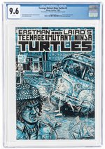 TEENAGE MUTANT NINJA TURTLES #3 1985 CGC 9.6 NM+ SIGNED BY KEVIN EASTMAN & PETER LAIRD.