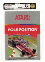 ATARI 2600 (1983) POLE POSITION VGA 85+ NM+ UNCIRCULATED (GOLD LEVEL).