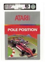 ATARI 2600 (1983) POLE POSITION VGA 85 NM+ UNCIRCULATED.