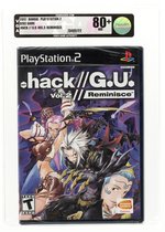 PLAYSTATION PS2 (2007) .HACK//G.U. VOL. 2: REMINISCE VG 80+ NM.