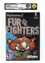 PLAYSTATION PS2 (2001) FUR FIGHTERS: VIGGO'S REVENGE VGA 85+ NM+ UNCIRCULATED (GOLD LEVEL).