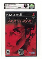 PLAYSTATION PS2 (2004) SHIN MEGAMI TENSEI: NOCTURNE (RE-RELEASE) VGA 85 NM+.