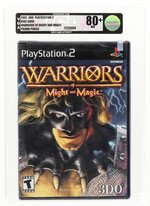 PLAYSTATION PS2 (2001) WARRIORS OF MIGHT AND MAGIC (PROMO PUNCH) VGA 80+ NM.