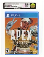 PLAYSTATION PS4 (2019) APEX LEGENDS (LIFELINE EDITION) VGA 85+ NM+ (GOLD LEVEL).