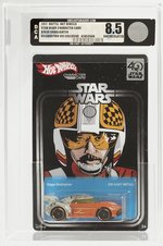 HOT WHEELS: STAR WARS CHARACTER CARS (2017) - BIGGS DARKLIGHTER DCA UNCIRCULATED U8.5 (CELEBRATION VIII EXCLUSIVE).