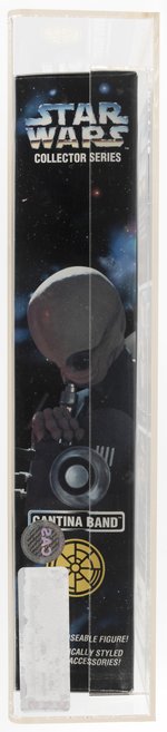 STAR WARS 12-INCH COLLECTORS SERIES (1997) - CANTINA BAND - ICKABEL WITH FANFAR CAS 85.