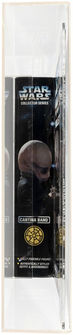 STAR WARS 12-INCH COLLECTORS SERIES (1997) - CANTINA BAND - FIGRIN D'AN WITH KLOO HORN CAS 85.