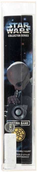 STAR WARS 12-INCH COLLECTORS SERIES (1997) - CANTINA BAND - FIGRIN D'AN WITH KLOO HORN CAS 85.